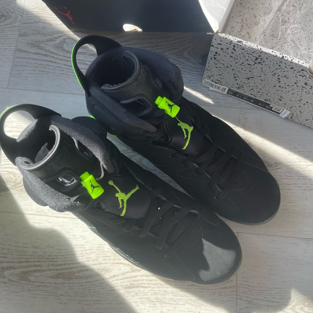 Jordan 6s electro greens